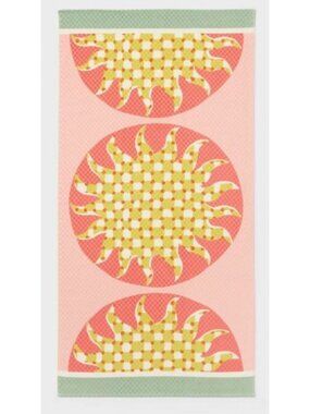 2 Pack Beach Towel 6 Foot Sun Print Room Essentials New